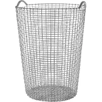 Korbo Classic 120 Mand Verzinkt - Manden en Opbergdozen Gegalvaniseerd Staal Silver - 30050