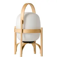 Santa & Cole Tafellampe , dimbare, Wit, Woonkamer, Glas