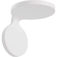 Artemide Design wandlamp Rea 17, wit / opaal, Woon-/ Eetkamer, Aluminium, Design, Wandlamp design