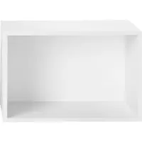 Muuto Stacked 2.0 kast met achterwand - groot wit