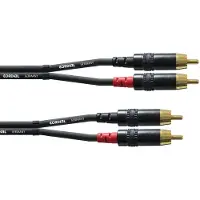 Cordial CFU 6 CC Cinchkabel 6 m - Audio kabel