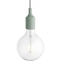 Muuto E 27 hanglamp lichtgroen