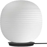 New Works Lantern Globe vloerlamp large Frosted white opal glass