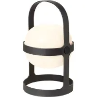 Rosendahl Soft Spot zonnecellamp zwart 25 cm