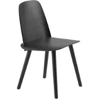 Muuto Nerd eetstoel zwart