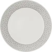 Arabia Mainio Sarastus bord Ø25 cm Zwart-wit