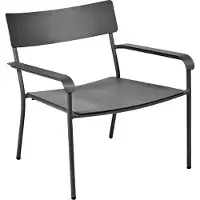 Serax August Loungestoel Black