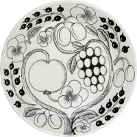 Arabia Paratiisi bord Ø21 cm Zwart