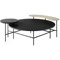 &tradition Palette salontafel JH25 Zwart-zwart