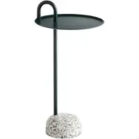 HAY Bowler bijzettafel Fir green-granite