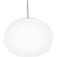 Flos Hanglampe , GLO-BALL, dimbare, Wit, Woonkamer, Glas, Designer