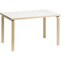 Artek 81b Tafel 75x120 Cm En / Wit Laminaat - Eettafels & bartafels Berk White - 28300482