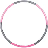 Gymstick Joined Hula Hoop 1.5kg Roze 1.5 kg