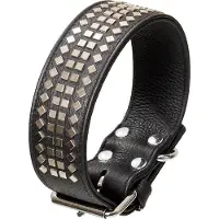 Karlie Vintage Square Stud Hondenhalsband