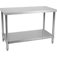 Royal Catering RVS werktafel - ECO - 120 x 60 cm - 400 kg -