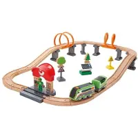 Hape treinset Solar Power Circuit 62 x 44 x 15 cm