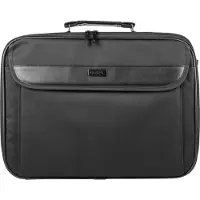 Natec Antilope Notebooktas (15,6 inch) Brieftas (15.60", Universeel), Laptoptas, Zwart