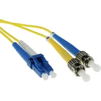 ACT RL7902 Glasvezel Patchkabel Duplex LSZH Singlemode - LC/ST 9/125µm OS2 - 2 meter