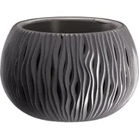 Prosperplast Bloemschaal Plantschaal Sandy Bowl 29cm ANTRACIET