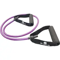 SVELTUS weerstandsband in verpakking paars medium 130 cm