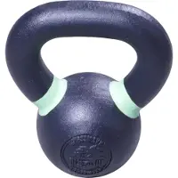 Lifemaxx Crossmaxx Kettlebell - Gietijzer met Poedercoating - 4 kg