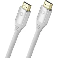 OEHLBACH D1C92490 HDMI-kabel HDMI Aansluitkabel HDMI-A-stekker, HDMI-A-stekker 1.50 m Wit 8K UHD