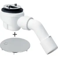 Viega Domoplex Douche Afvoergarnituur Voor Douchebakken (Afvoeropening: 52 mm)