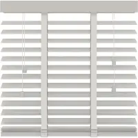 Decosol Horizontale jaloezie hout 50mm wit 60 x 220cm online kopen