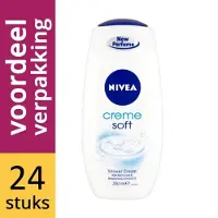 Nivea Creme Soft Douchecreme Voordeelverpakking 24x250ml