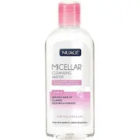 Nuage Micellar Cleansing Water - Verwijdert make-up - Reinigt Kalmeert en Hydrateert - Voor Gezicht Ogen en lippen - Vrij van parabenen kleuren en parfums - 700 ml