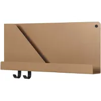 Muuto Folded Shelves Plank Burnt Orange | 51 x 22 cm