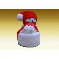 White Label Towel dolls Kerstbeertje