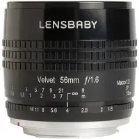 Lensbaby Velvet 56 - Nikon - zwart