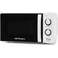 Orbegozo MI 2115, Werkblad, Vrijstaande magnetron, 20 liter, 700 watt, Draaiend, Wit