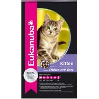 Eukanuba 4x Kattenvoer Droog Junior Kitten Kip - Lever 2 kg