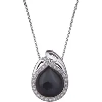 Orphelia Dames 925 Sterling Zilveren Hanger met Ketting - Zilver ZH-4568