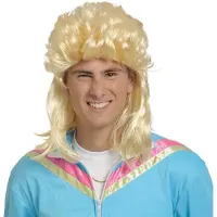 Folat Pruik Sjonny (blond.)