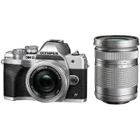 Olympus E-M10 IV Silver + ED 14-42mm + ED 40-150mm Sl/Bk