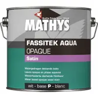 Mathys Fassitek Aqua Opaque - Op Kleur Gemengd -1L