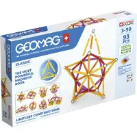 Geomag Magneetset - Classic+ Gerecycled - 93 Onderdelen - - OneSize - Magnetisch speelgoed