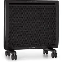 Klarstein Hot Spot Slimcurve Double Wave verwarming 1000W weektimer zwart