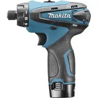 Makita - 10,8V accuboormachine/schroevendraaier, 2x 1,3 Ah Li-ion accu's, lader DF030DWE