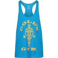 Gold's Gym GGVST003 MUSCLE JOE PREMIUM STRING VEST - TURQUOISE - S