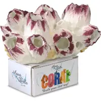 Europet Bernina Decor Koraal L - Aquarium - Ornament - 13.5x12.5x9.5 cm Paars Wit
