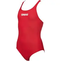 Arena Solid Swim Pro One Piece Badpak Meisjes, rood 152 2022 Badmode