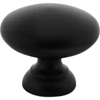 Intersteel Meubelknop paddenstoel ø32mm - mat zwart