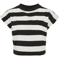 Urban Classics Shirt zwart / wit