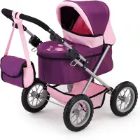 Bayer - Dolls Pram - Trendy - Plum (13057AA)