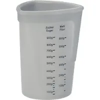 Lurch flexibele maatbeker - silicone - 1L