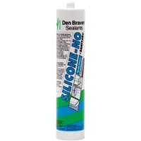Zwaluw siliconenkit NO+sanitary Zwart 310ml